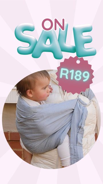 🎉Weekly promotion 🎉
Ring Sling baby carrier ON SALE R189
🩵🩷 Available in Blue & Pink
🛒Link in bio
👐🏽Our Ring Sling is the perfect fusion of sophistication and practicality, providing a hands-free solution for your baby’s carrying needs.