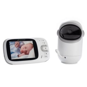 Rotating Video Baby Monitor with Audio & Night Vision (3.2″)